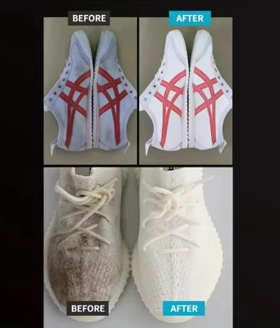 Clean Shoe Stain Foam 120 ml each Pack of 2