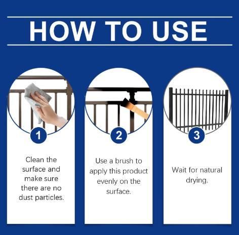 Rust Converter Paint for Metal 300gm (Pack of 1)