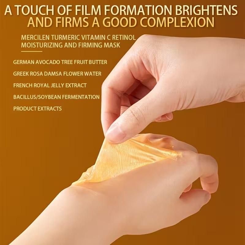 Turmeric Vitamin C Firming Mask (10 Pc Tube)