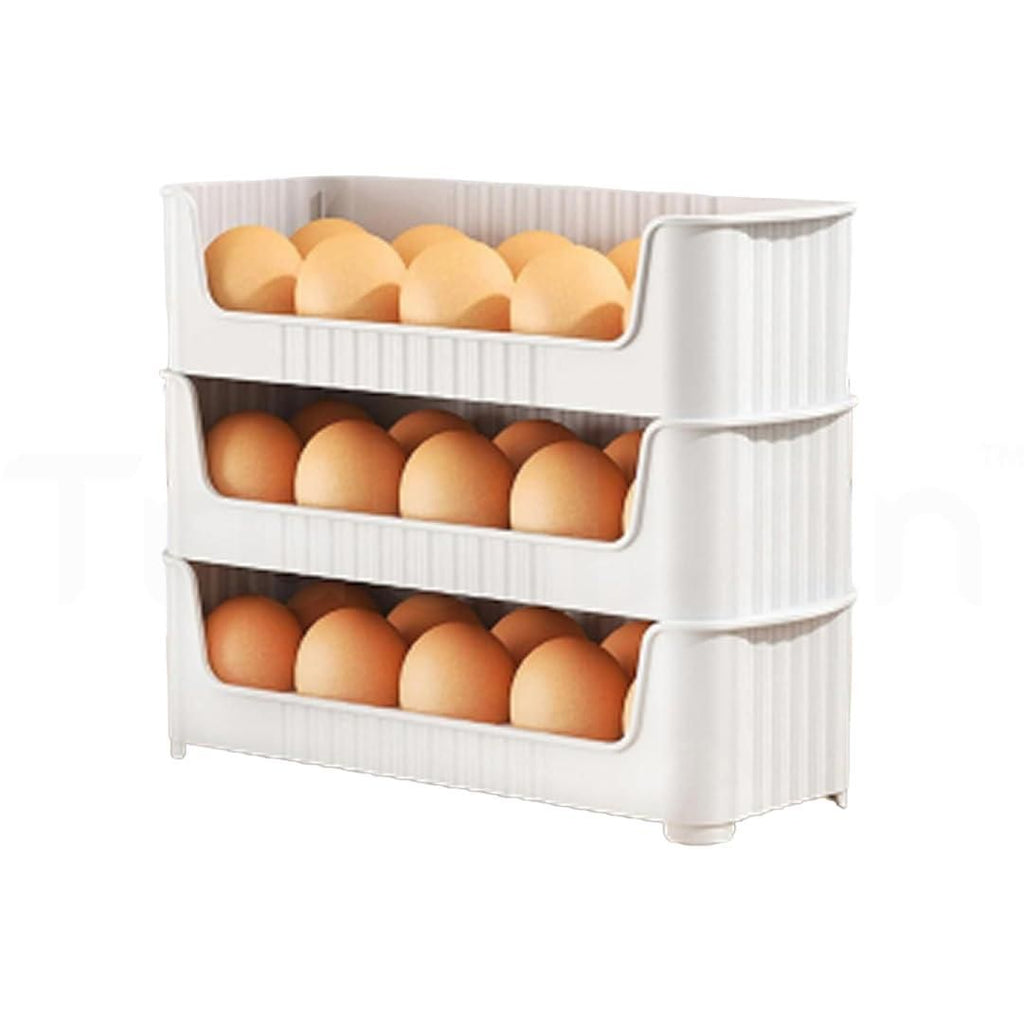 Stackable Egg Tray Set of 3