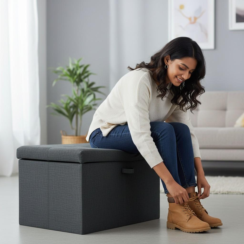 HideNSeat Ottoman    50%OFF 😲