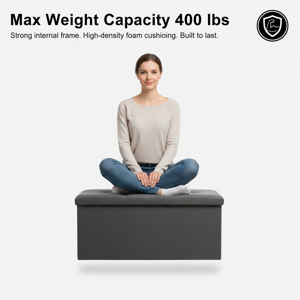 HideNSeat Ottoman    50%OFF 😲